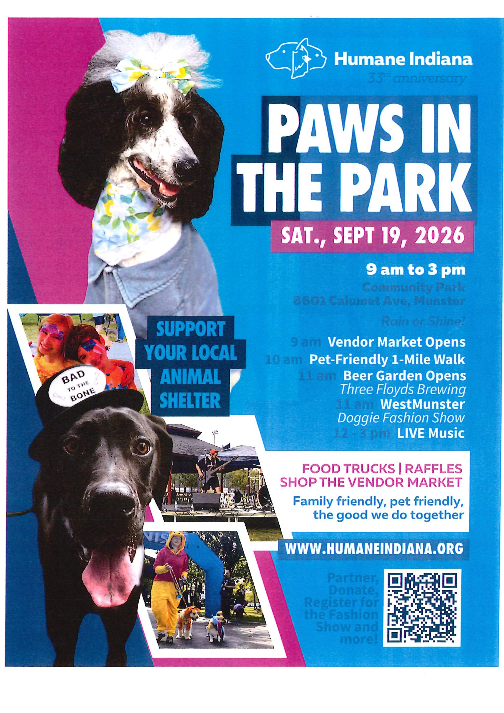 PAWS IN THE PARK